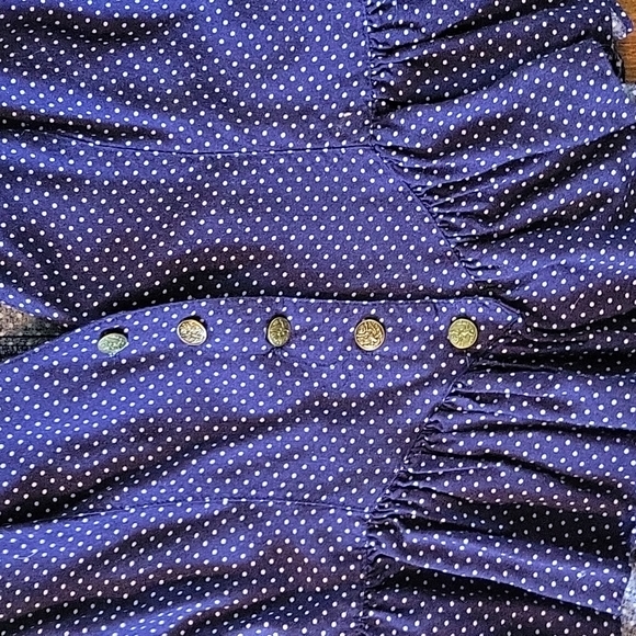 EUC Vintage Blouse Shirt Top With Buttons Size S - M - Picture 3 of 5